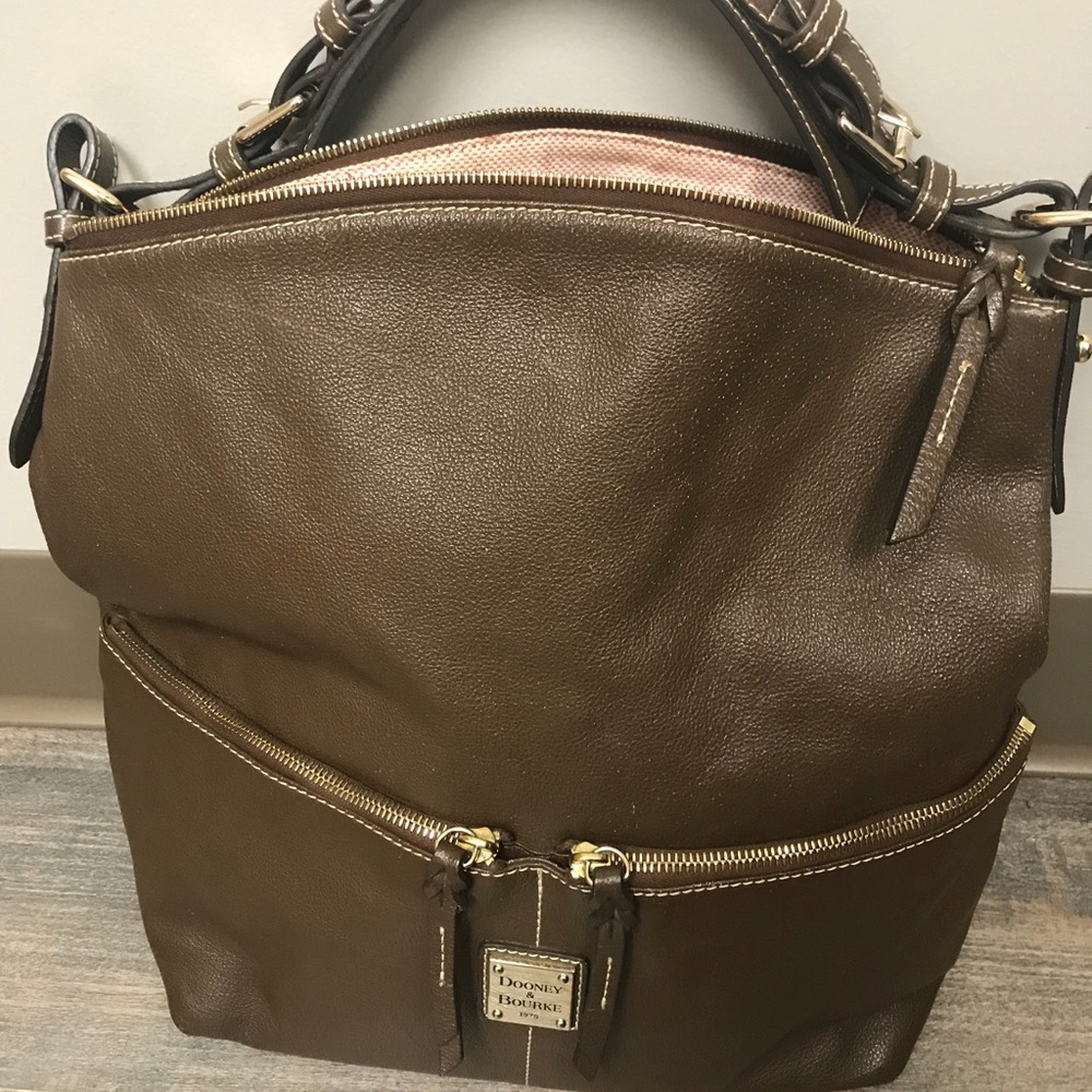 DOONEY & BOURKE Brown Leather Bag